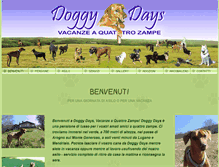 Tablet Screenshot of doggydays.ch